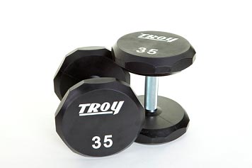 Troy TSD-U Urethane Dumbbell Set